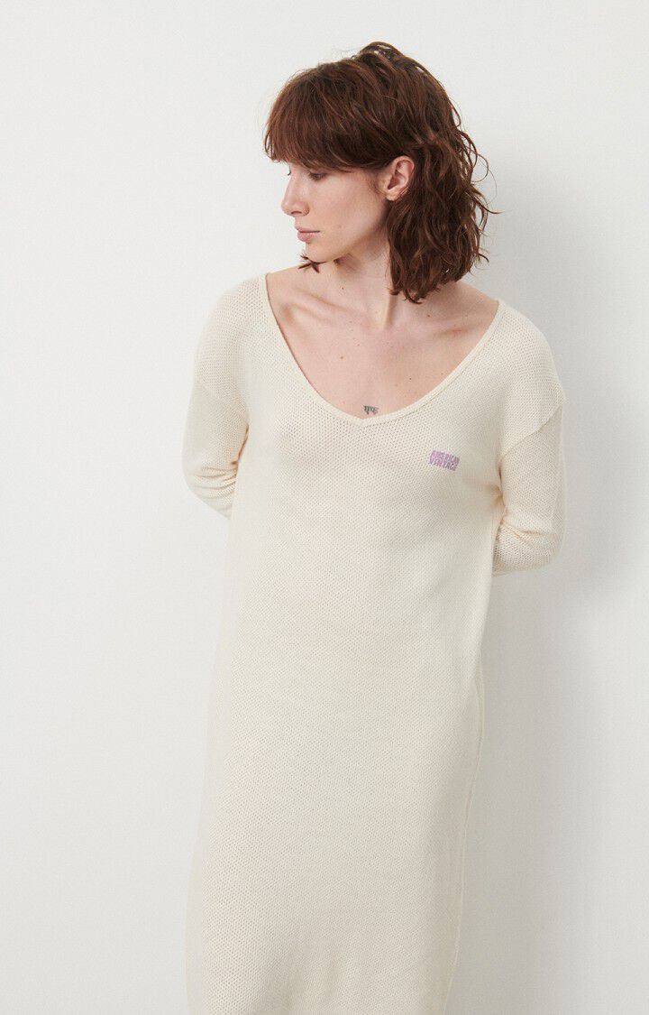 Women's dress Vifabeach, ECRU, hi-res-model