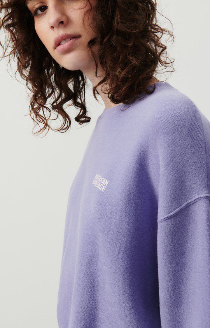 Women's sweatshirt Izubird, VINTAGE IRIS, hi-res-model