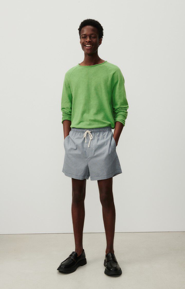 Men's shorts Dofybay - BLUE DOGSTOOTH - Blue - Gris - M