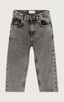 Kid's straight jeans Yopday, GREY SALT AND PEPPER, hi-res