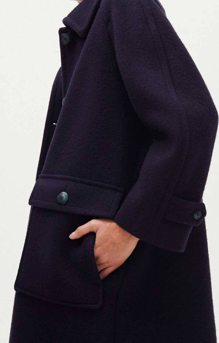 Women's coat Byebye, NAVY, hi-res-model
