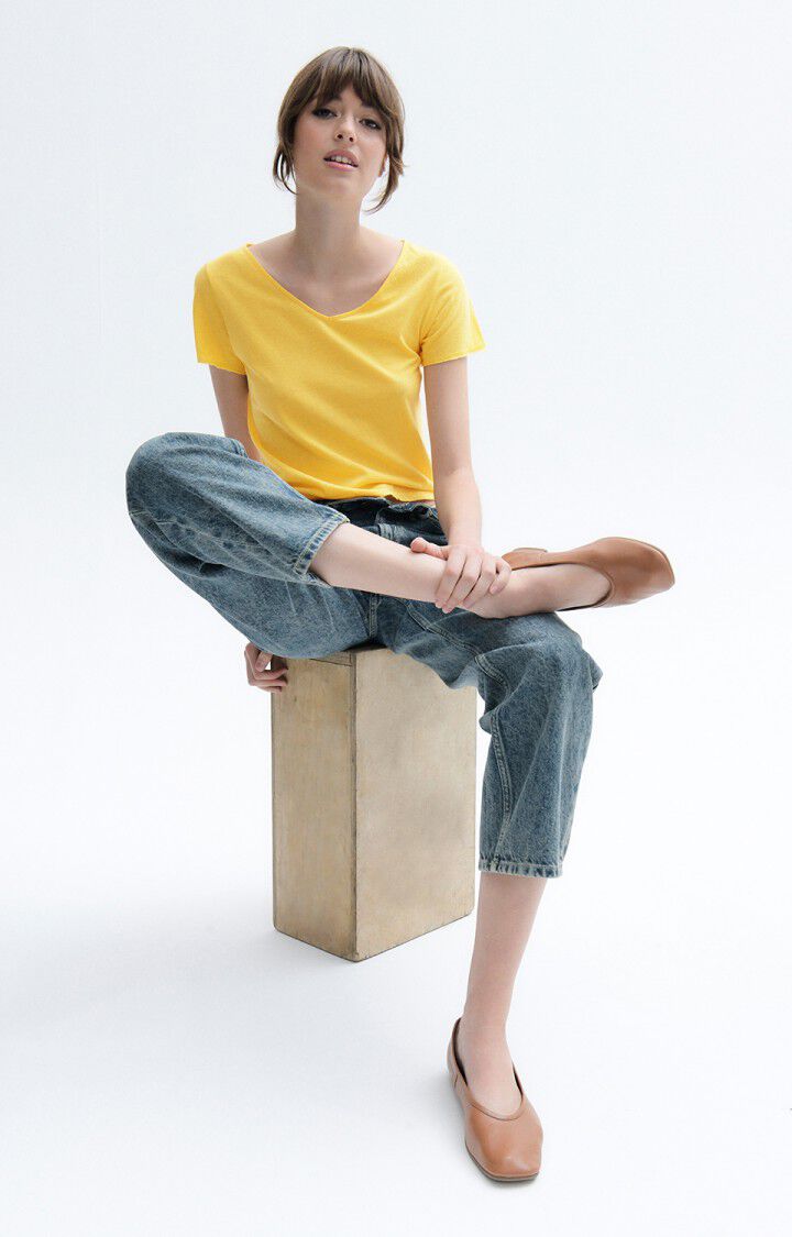 T-shirt femme Aksun, BRIOCHE, hi-res-model