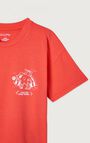 Kinder-T-Shirt Fizvalley, SCHARLACHROT VINTAGE, hi-res