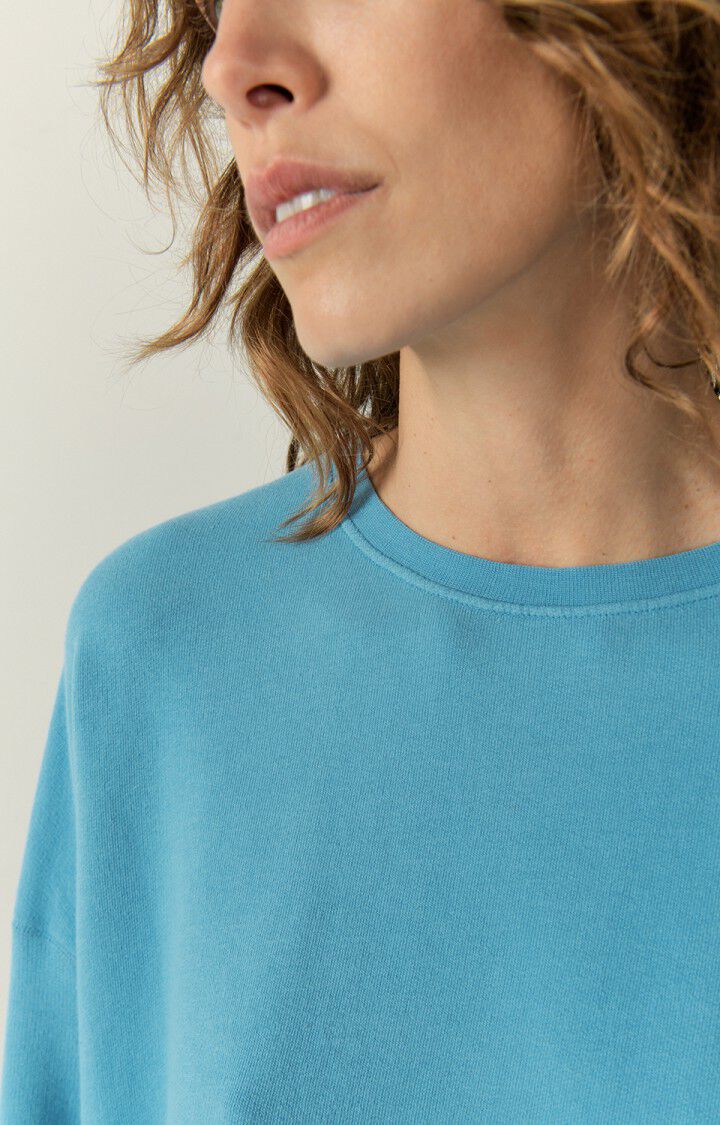 Damen-Sweatshirt Hapylife, WASSERFALL VINTAGE, hi-res-model
