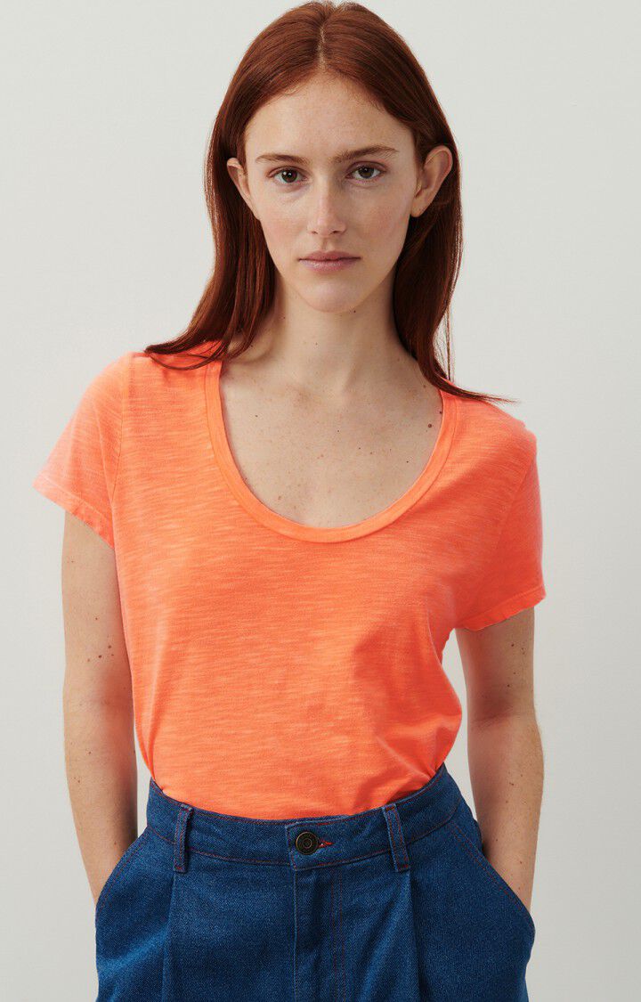 T-shirt femme Jacksonville, FEU FLUO, hi-res-model