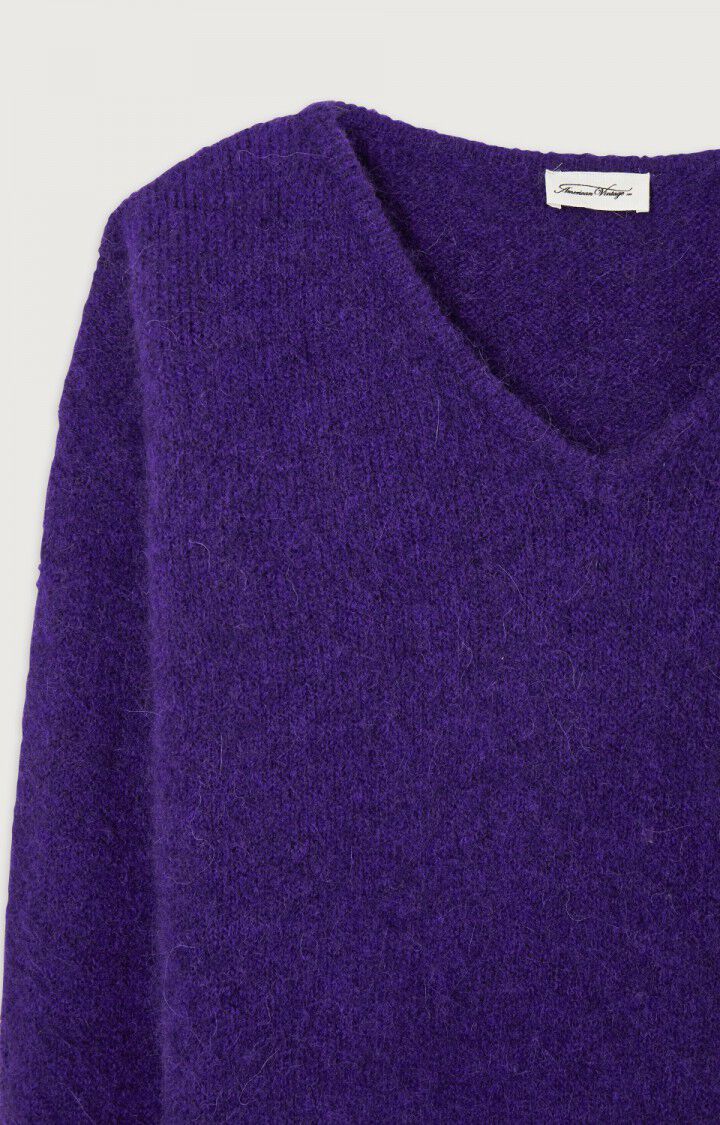 Women's jumper East - MELANGE BLACKBERRY - Violet - S