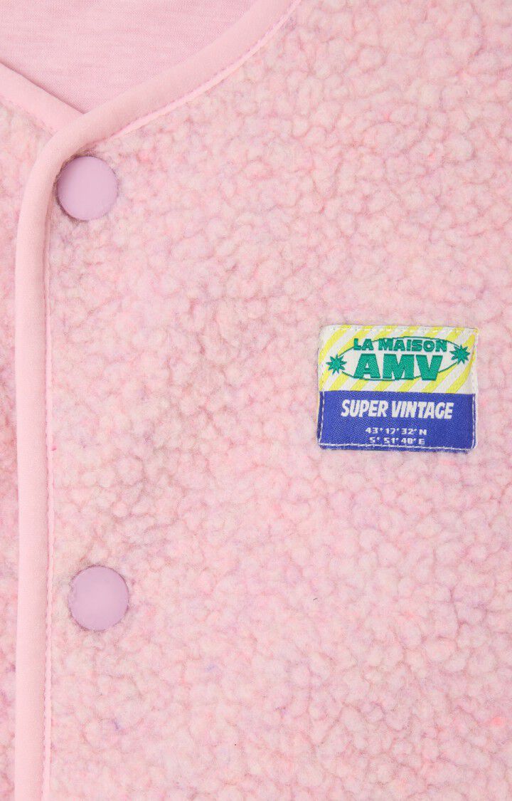 Kids' jacket Hoktown - MELANGE SUGARED ALMOND - Pink - XS