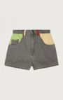 Women's shorts Blinewood, GREY TRICOLOR, hi-res