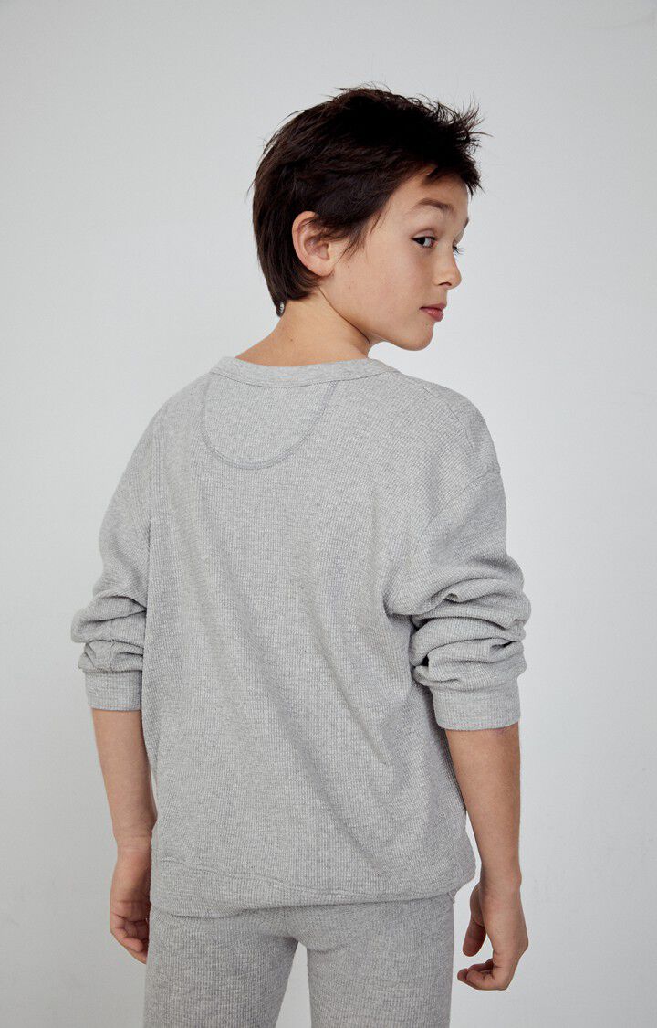 Kinder-T-Shirt Pumbo, GRAU MELIERT, hi-res-model