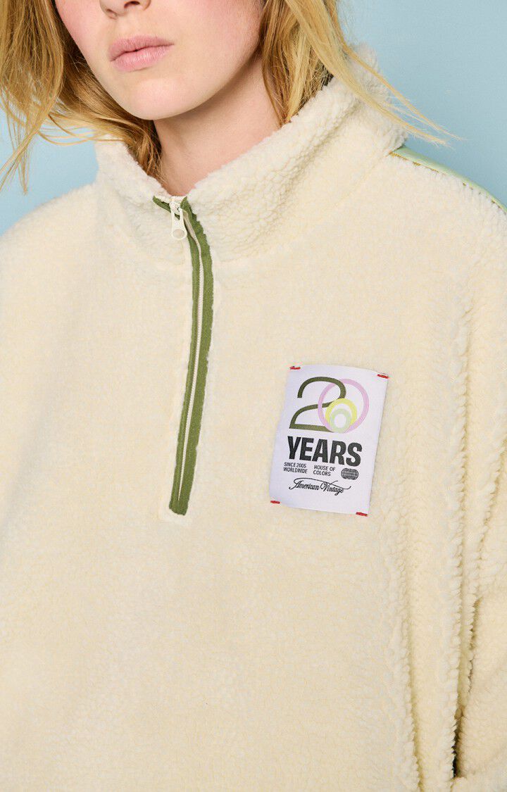 Unisex sweatshirt Hoktown - 20 years, ECRU, hi-res-model