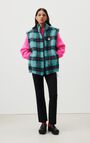 Women's jacket Nelsystate, TURQUOISE TARTAN, hi-res-model
