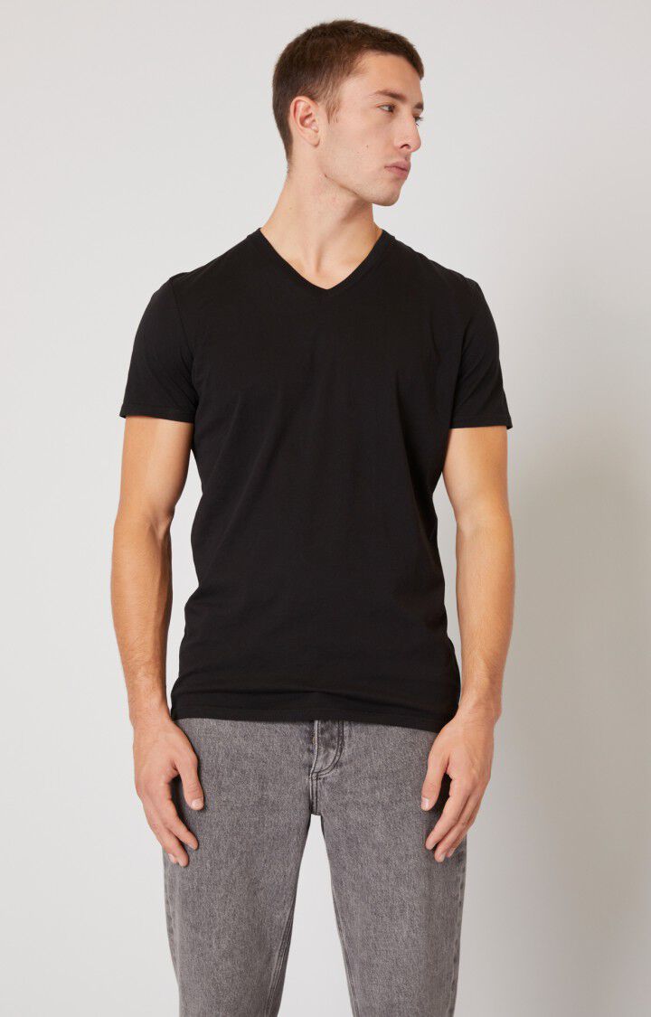 Herren-t-shirt Decatur, SCHWARZ, hi-res-model