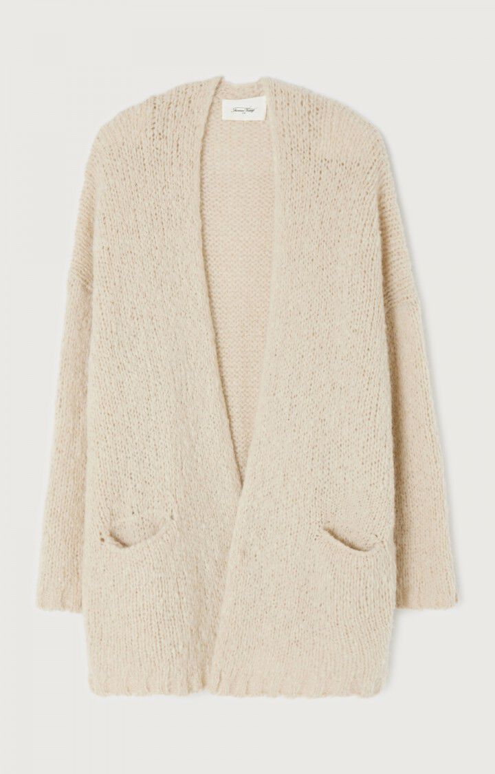 Women's cardigan Noboo - MELANGE SAND - Beige