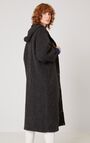 Women's coat Zalirow, MELANGE CHARCOAL, hi-res-model