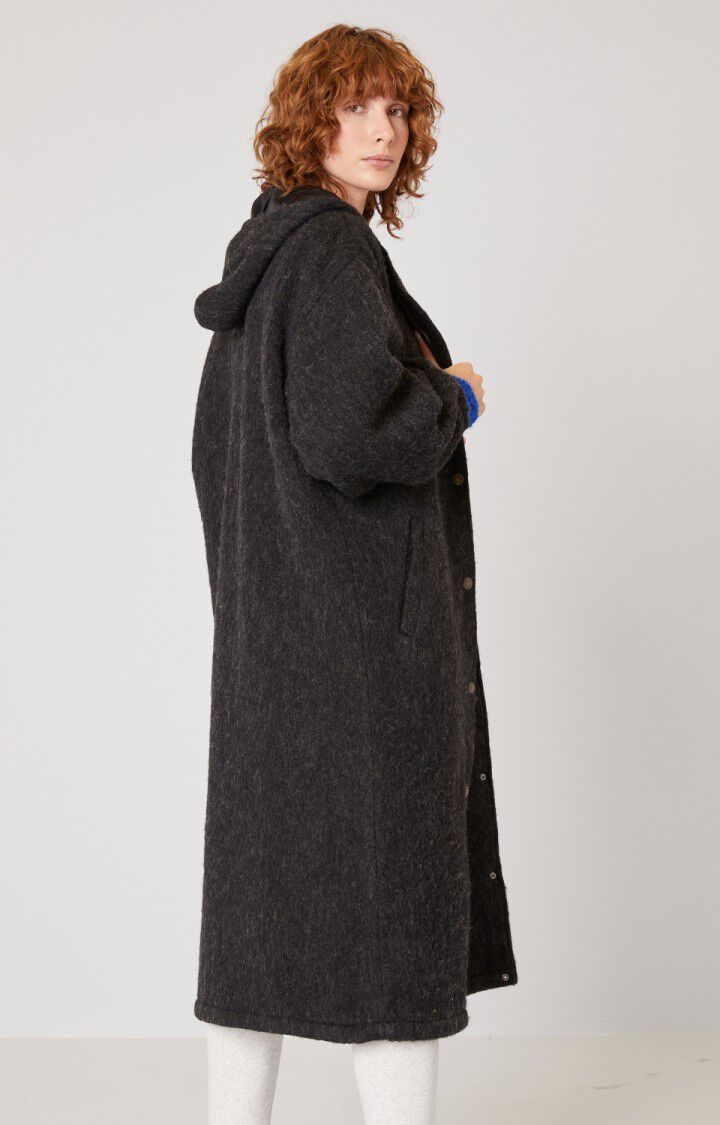 Women's coat Zalirow, CHARCOAL MELANGE, hi-res-model