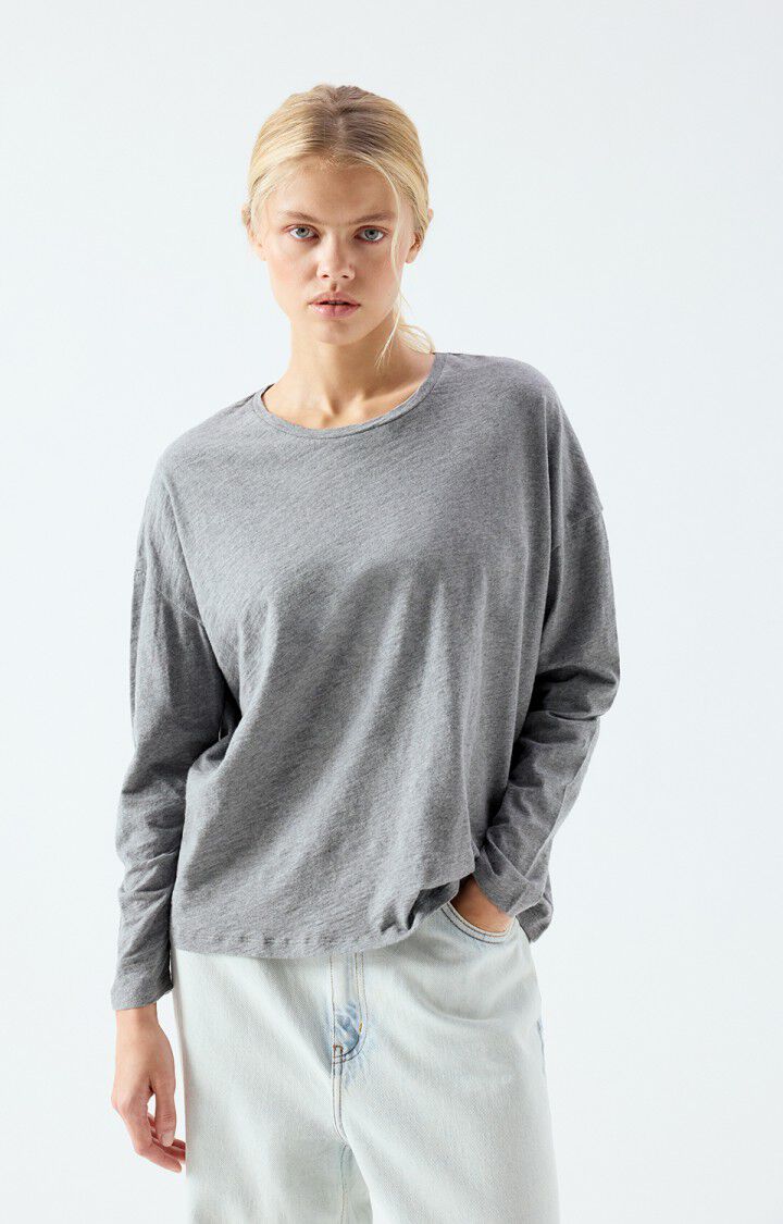 Women's t-shirt Lirk - MELANGE CHARCOAL - Grey