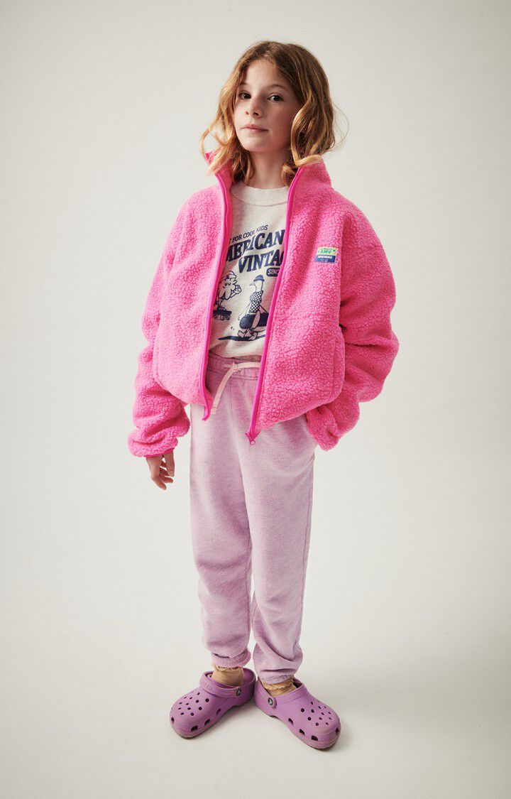 Kid's jacket Hoktown, ACID PINK MELANGE, hi-res-model