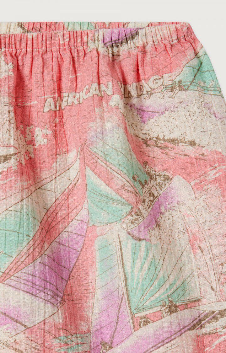 Women's shorts Ylyvow - MOLLY - Pink - Vert - Violet - S