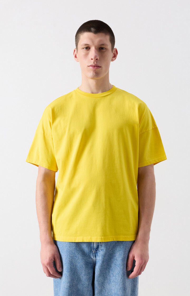 Men's t-shirt Fizvalley - VINTAGE POLLEN - Yellow