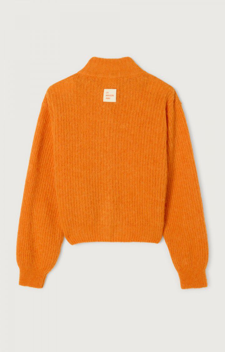 Women's cardigan East, FLUO CITRUS, hi-res