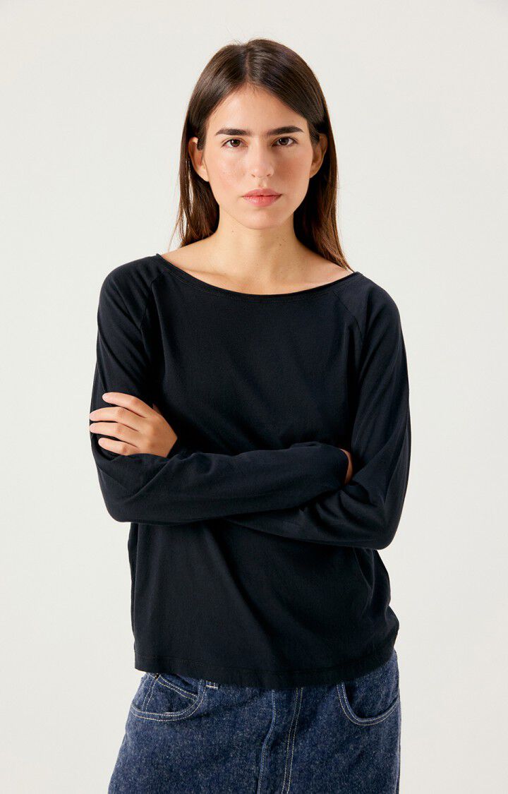 T-shirt femme Laloom - NOIR - Noir