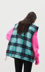 Women's jacket Nelsystate, TURQUOISE TARTAN, hi-res-model