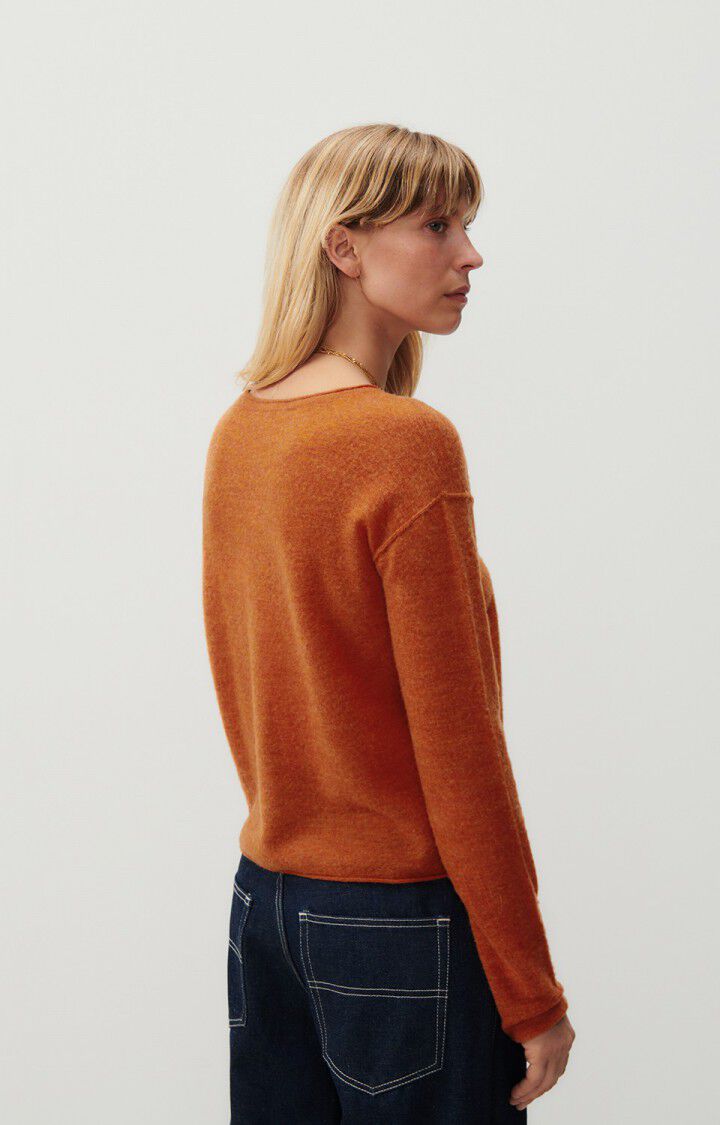 Women's jumper Zyrobow - PUMPKIN MELANGE - Orange - S