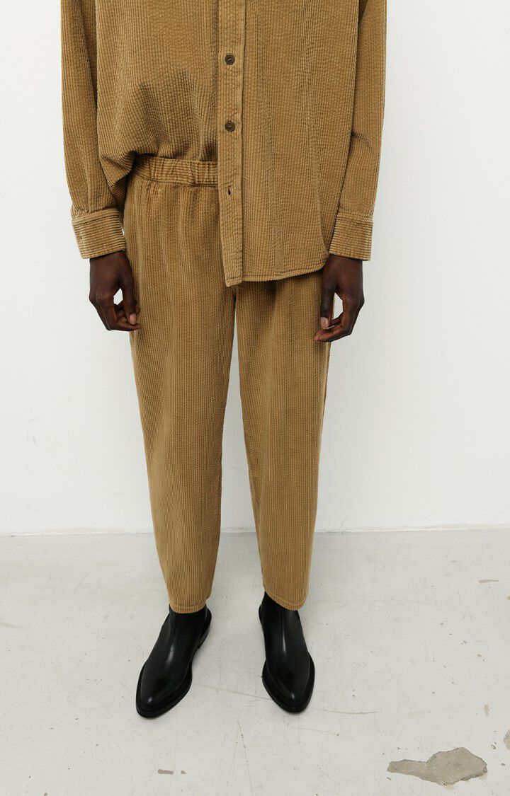 Men's trousers Padow, PEANUT, hi-res-model
