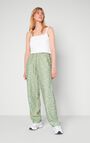 Pantaloni donna Kunatata - MINTY - Verde - Blanc - S