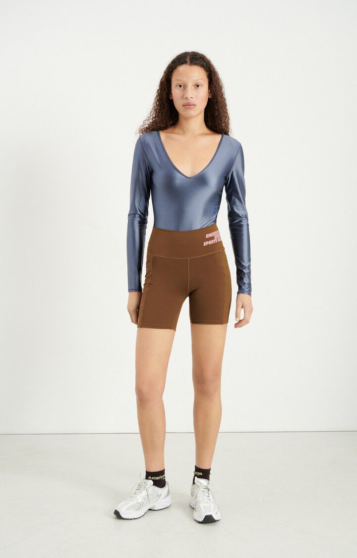 Women's shorts Usuway - AMV SPORTS CLUB, MOKA, hi-res-model