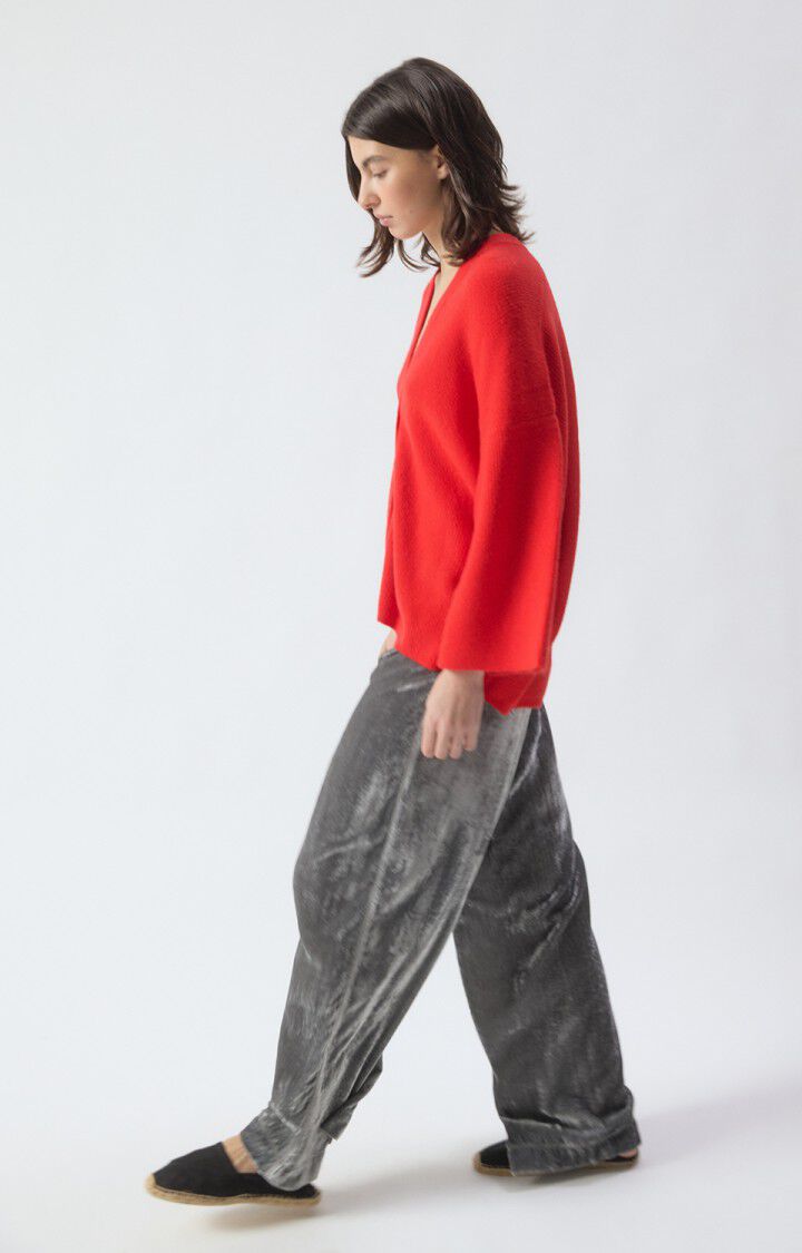 Women's cardigan Damsville, STRAWBERRY, hi-res-model