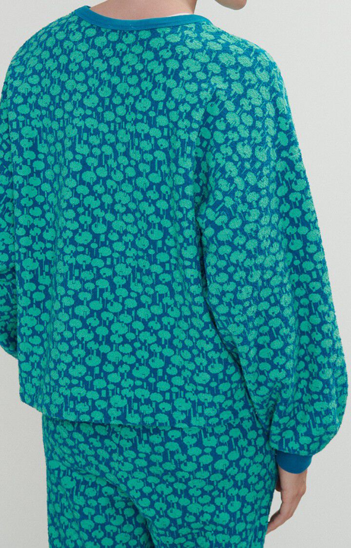 Women's sweatshirt Bobypark - JOJO - Blue - Vert - XS-S