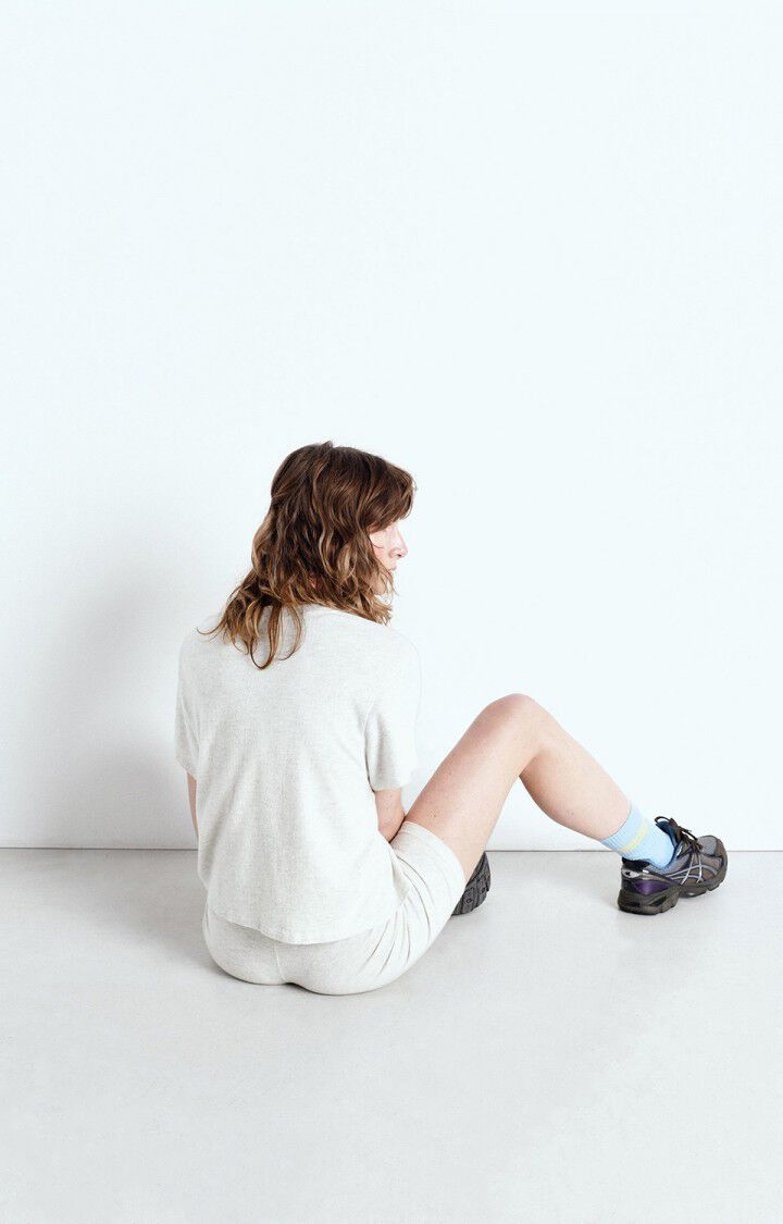 T-shirt femme Ypawood, GRIS CHINE, hi-res-model