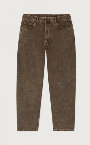Men's balloon jeans Oshow - STONE BROWN