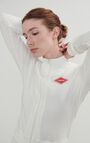 Women's zipped sweatshirt Rakabay, WHITE, hi-res-model