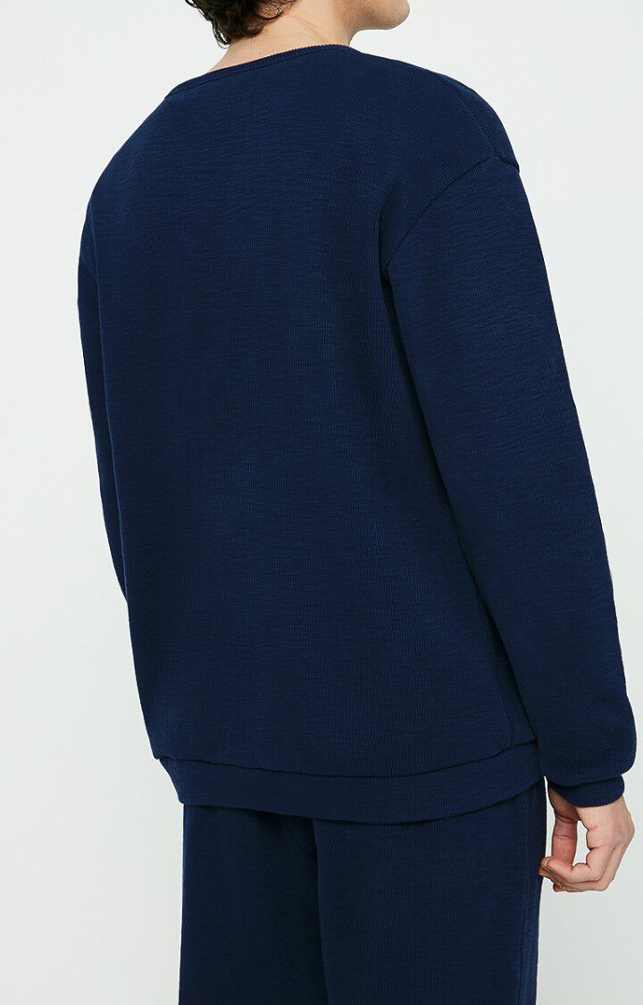 Men's sweatshirt Kryborow, PETROL, hi-res-model