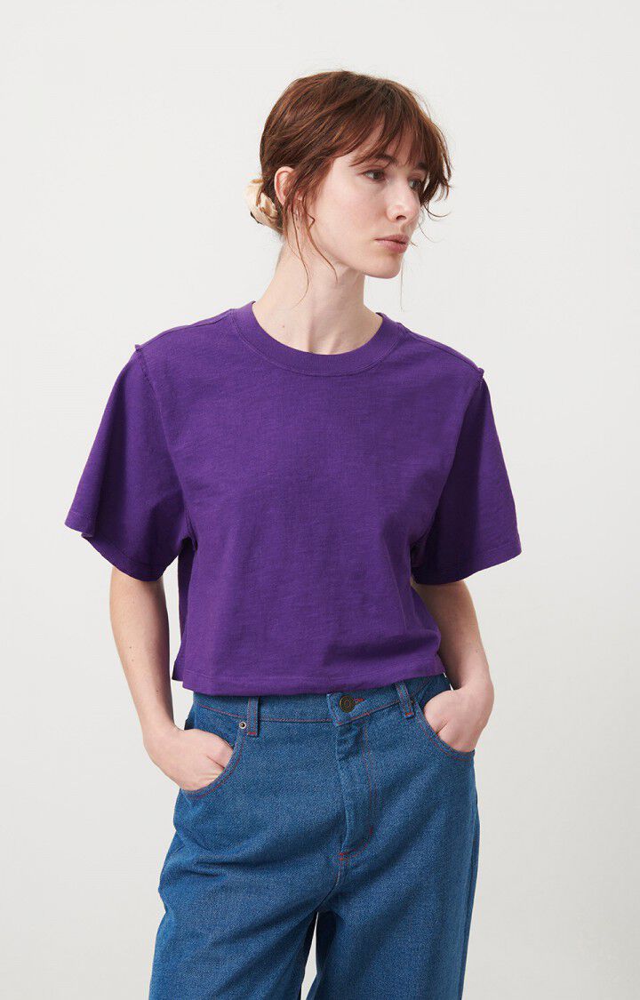 T-shirt donna Laweville, ULTRAVIOLETTO VINTAGE, hi-res-model