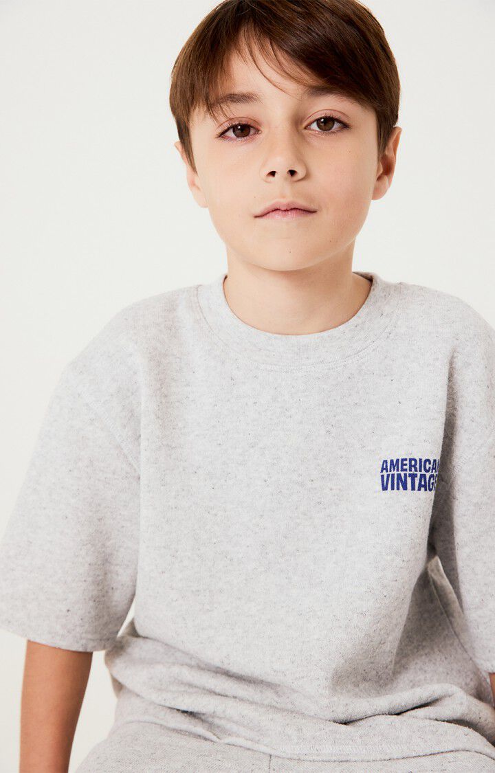 Sweat enfant Evona - GRIS CLAIR CHINE - Gris - 3