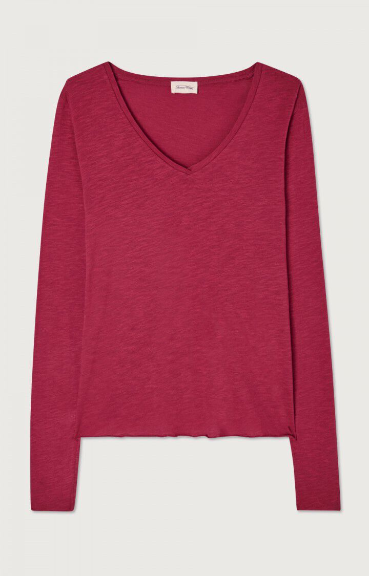 T-shirt femme Jacksonville - OPERA VINTAGE - Rouge