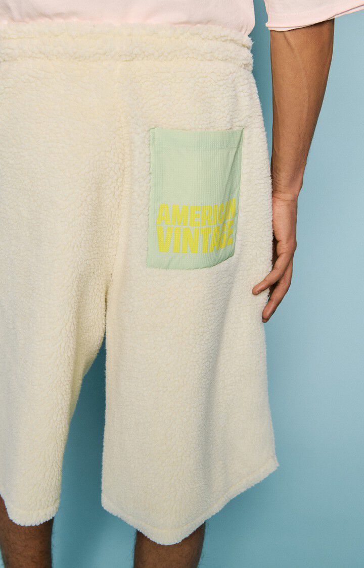 Unisex shorts Hoktown - 20 years, ECRU, hi-res-model