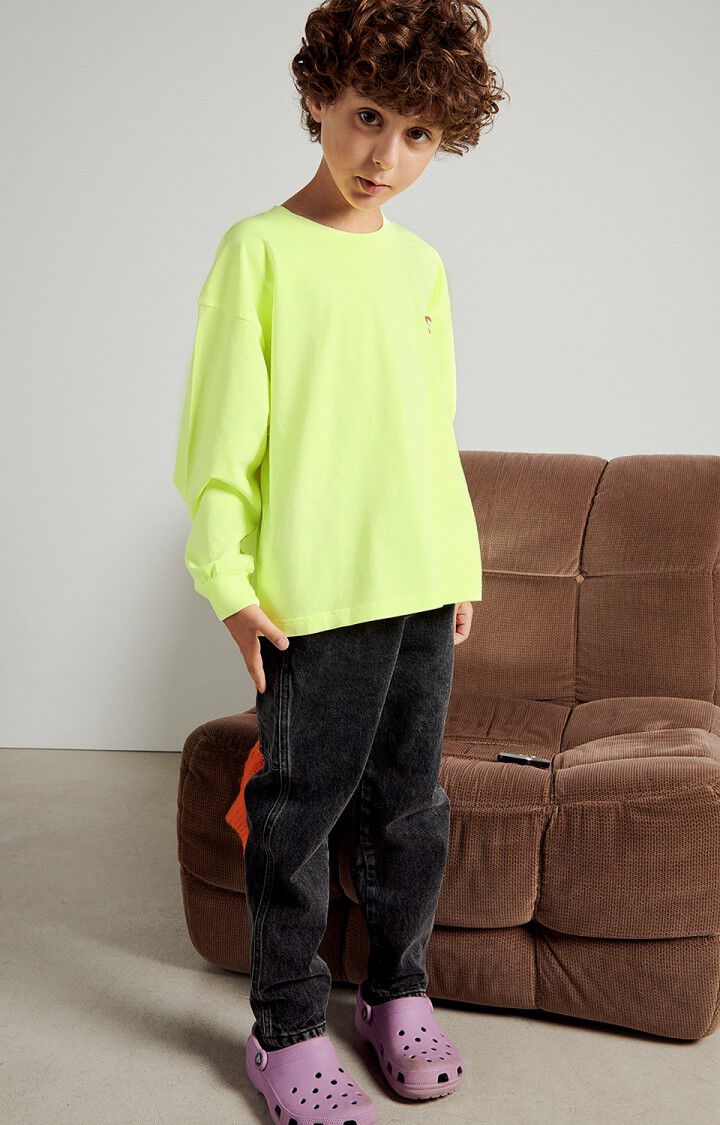 Kinder-T-Shirt Fizvalley, NEONGELB, hi-res-model