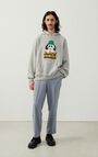 Men's hoodie Rizebay, HEATHER GREY, hi-res-model