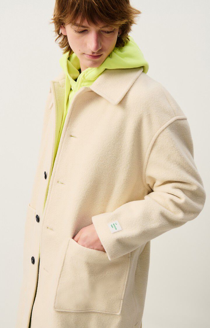 Men's coat Retobeach, ECRU, hi-res-model