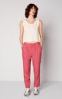 Women's trousers Nalastate, POMEGRANATE, hi-res-model