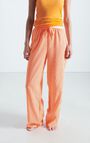 Women's trousers Pykoboo - FLUO ORANGE VICHY - Orange - Blanc - XS