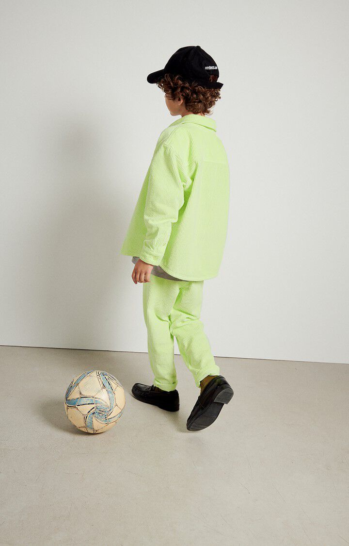 Kid's trousers Padow, VINTAGE FLUORESCENT YELLOW, hi-res-model