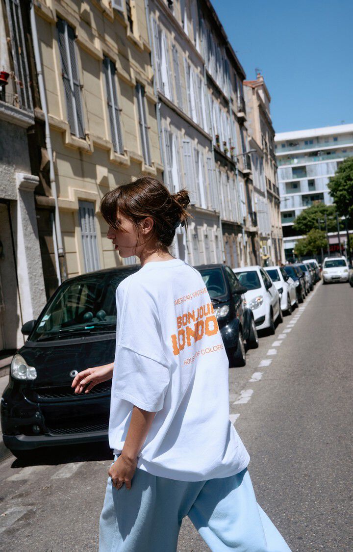 Unisex T-shirt Fizvalley - "Bonjour", LONDON, hi-res-model