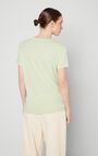 T-shirt femme Vegiflower - VERT AMANDE - Vert - S