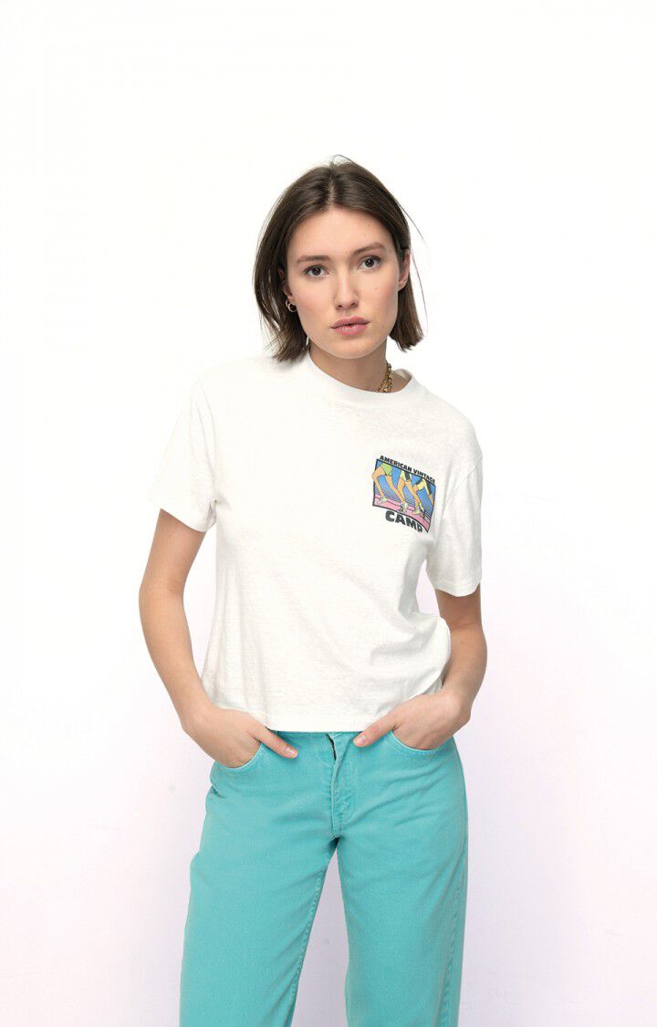 Women's t-shirt Seyes, PEARL, hi-res-model