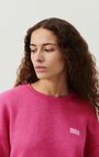 Women's sweatshirt Doven, OVERDYED FUCHSIA, hi-res-model